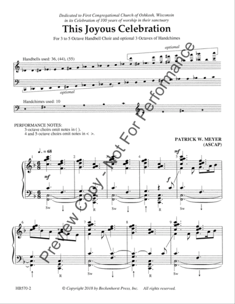 This Joyous Celebration 5-Octaves scores gallery preview page 3