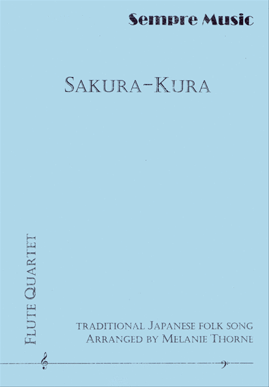 Sakura-Sakura Flute Quartet scores gallery preview page 1