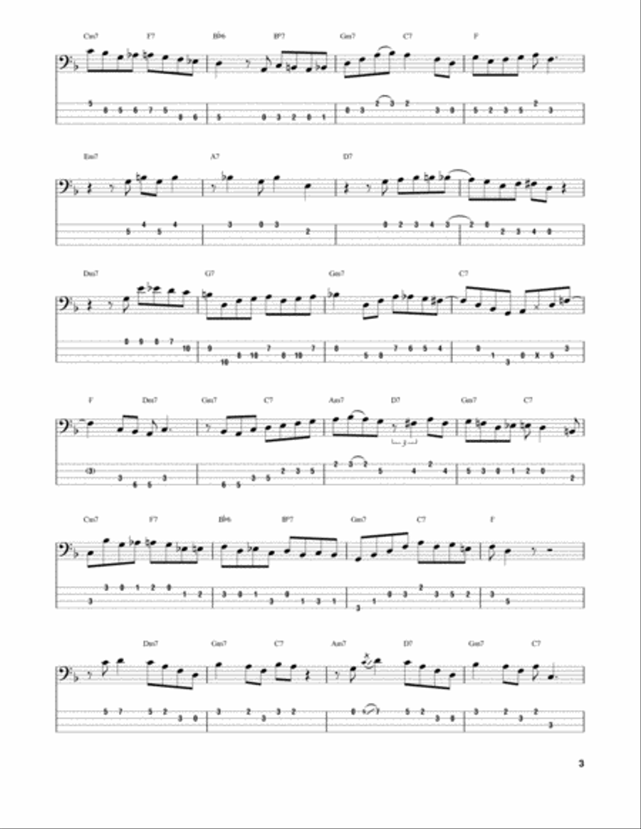 Chasing The Bird Chasing The Bird Guitar Tablature scores gallery preview page 3