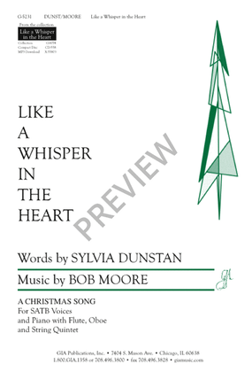 Book cover for Like a Whisper in the Heart