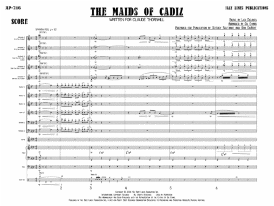 The Troubador Big Band scores gallery preview page 4