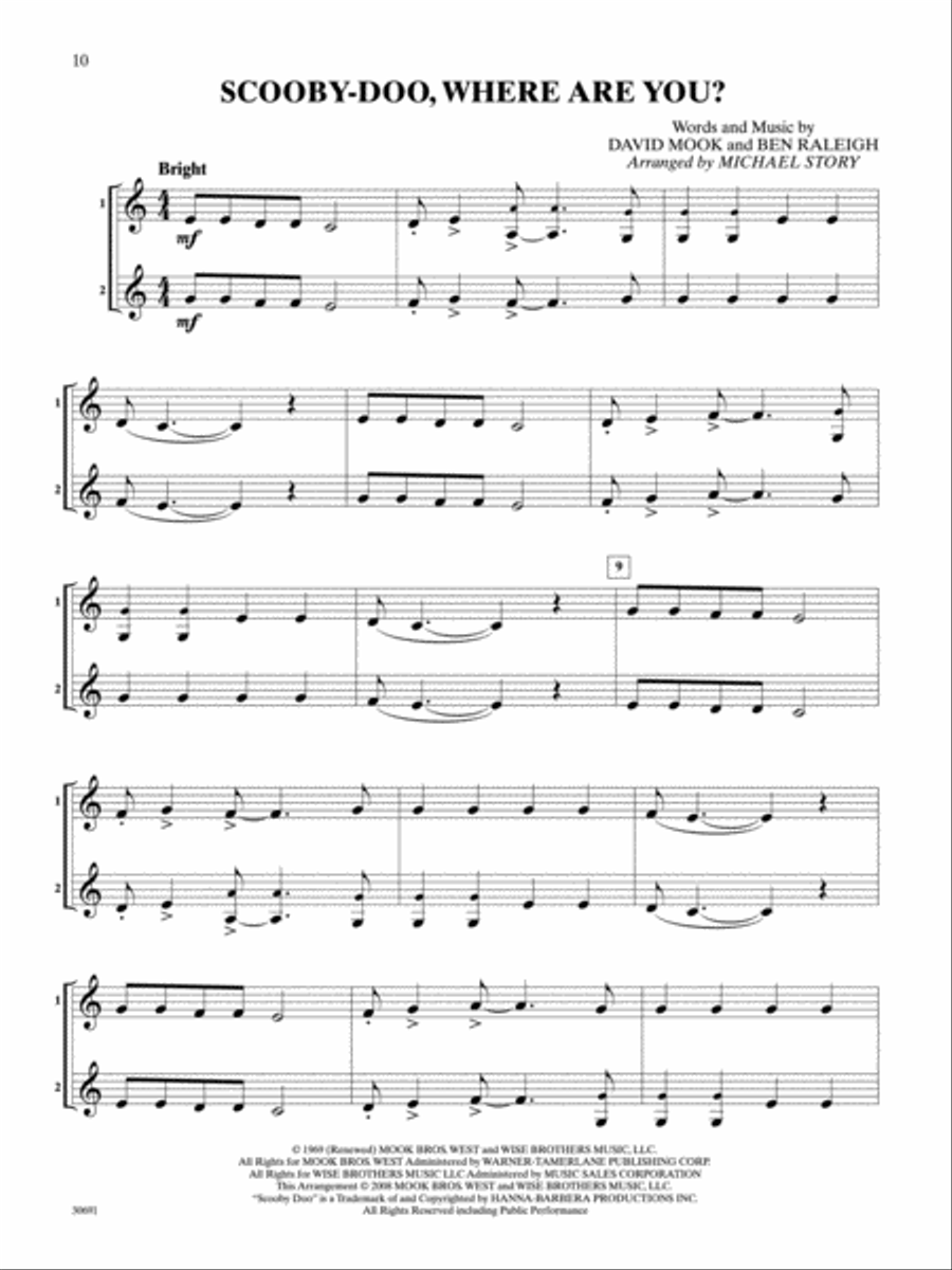 Pop Duets for All Pop Duets for All Small Ensemble scores gallery preview page 2