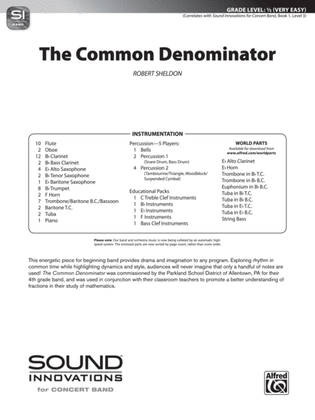 The Common Denominator: Score