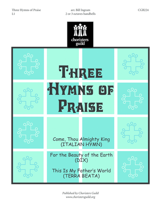 Book cover for Three Hymns of Praise