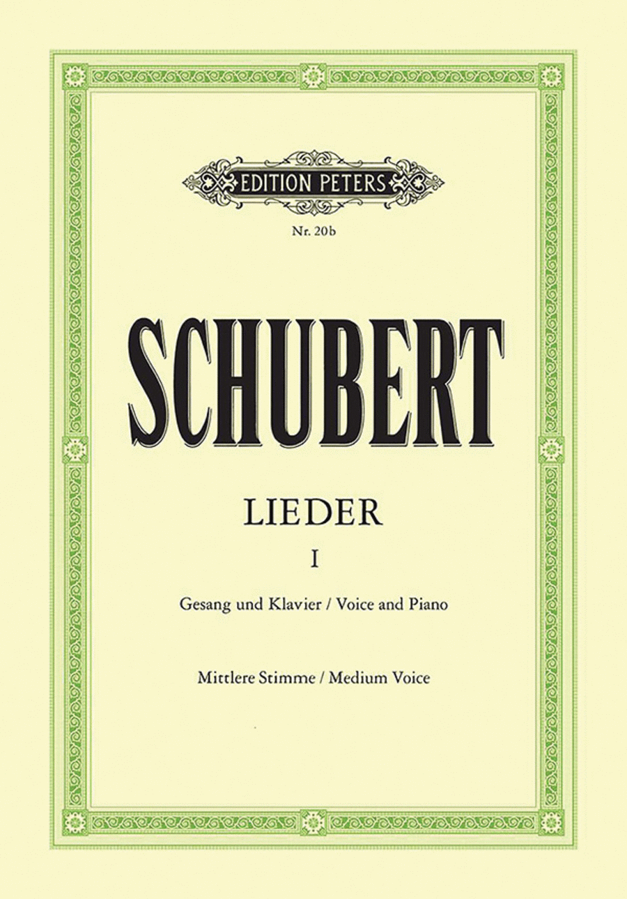 Franz Schubert: Lieder (Songs), Volume 1 - 92 Songs