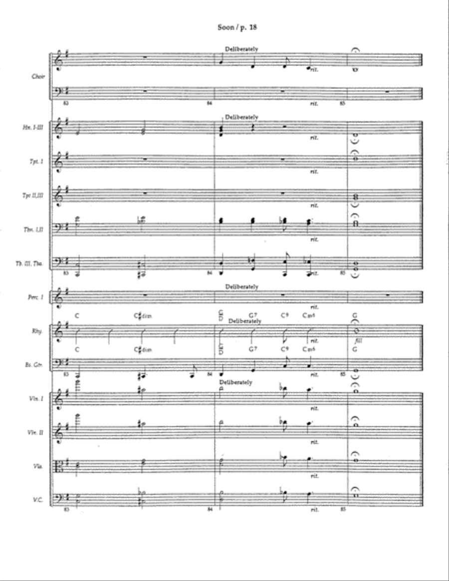 Soon and Very Soon Soon and Very Soon Choir scores gallery preview page 18