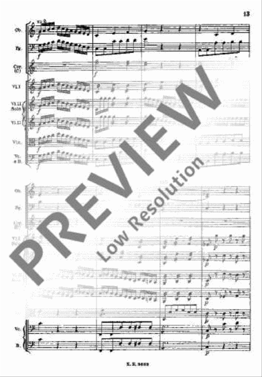 Symphony No. 7 C major Orchestra scores gallery preview page 18