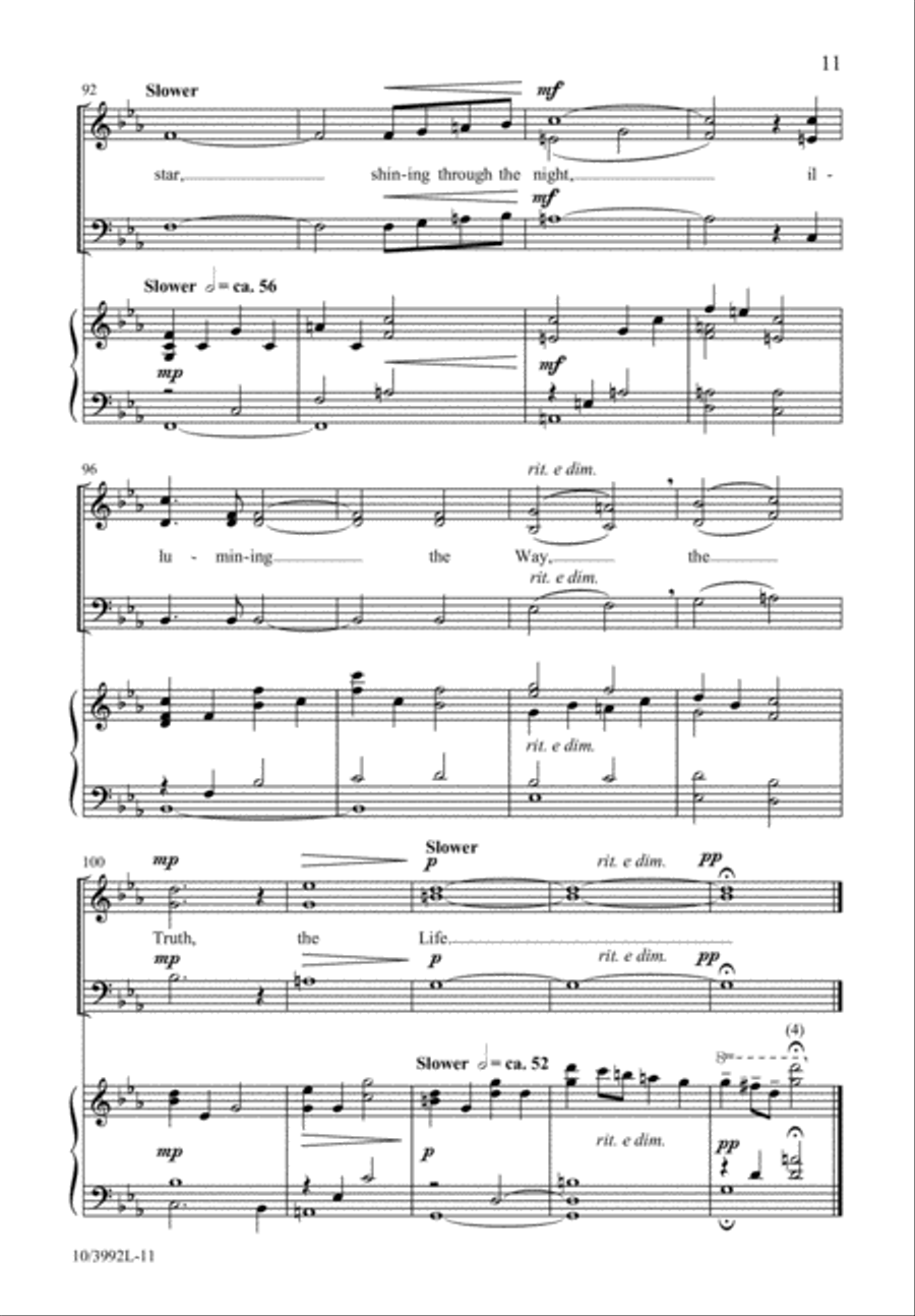 Star of Advent 3-Part scores gallery preview page 12