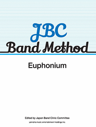 Book cover for JBC BAND METHOD Euphonium
