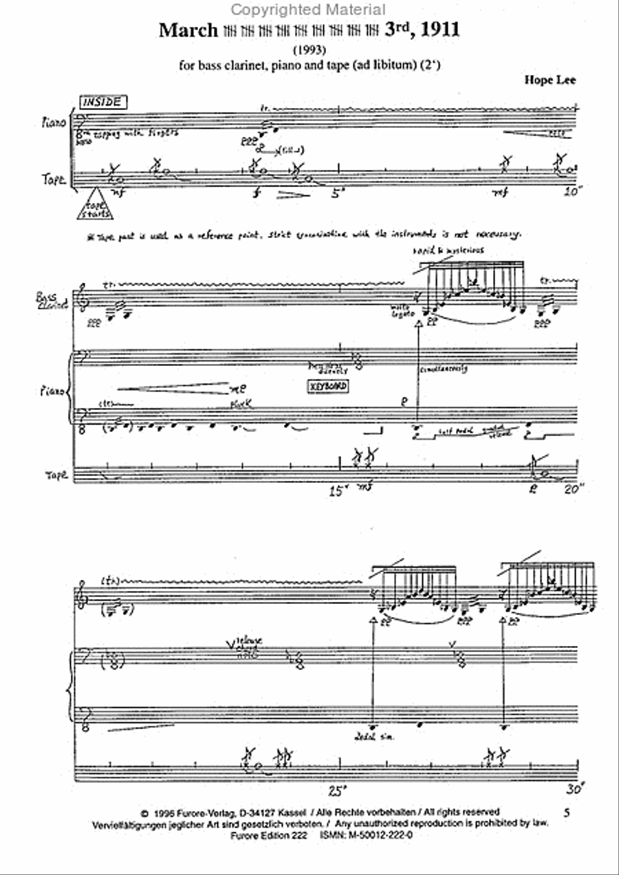 March3rd, 1911 Clarinet Solo scores gallery preview page 2