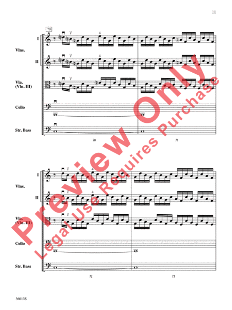 Jump Jump String Orchestra scores gallery preview page 12