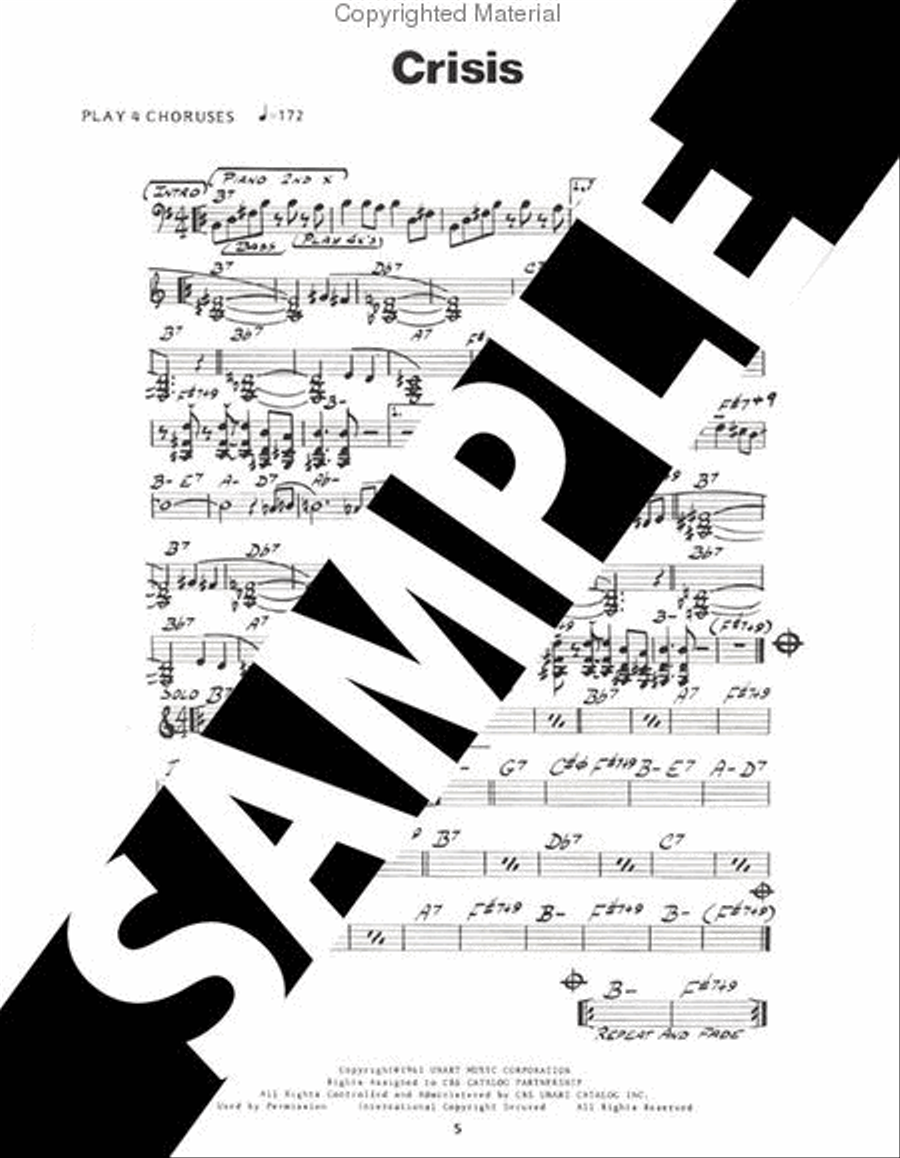 Volume 38 - Blue Note Voice scores gallery preview page 4