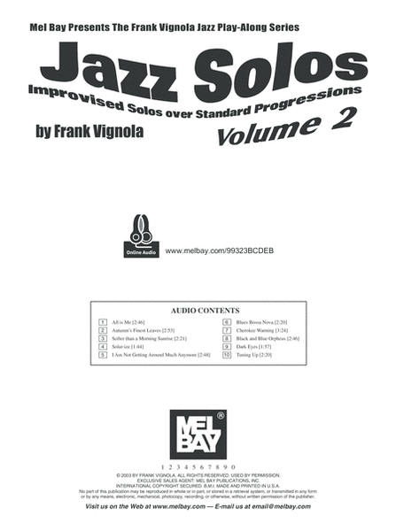 Jazz Solos, Volume 2 image number null