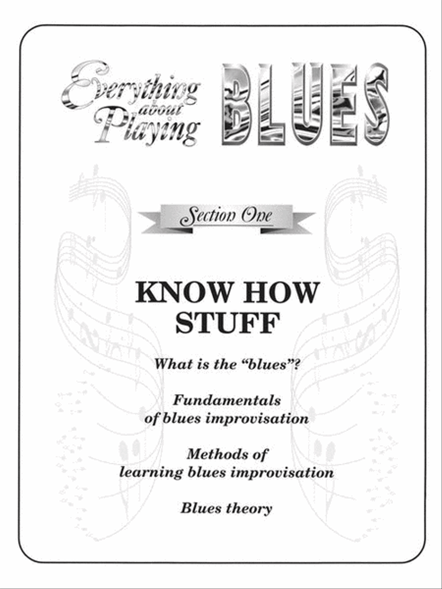 Everything About Playing the Blues Electric Guitar scores gallery preview page 7