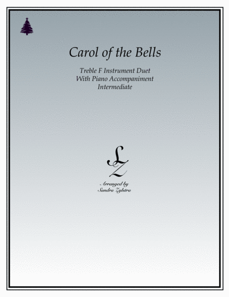 Carol of the Bells (treble F instrument duet) image number null