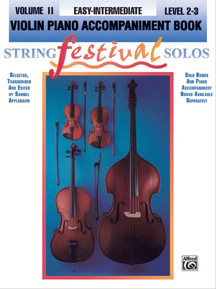 String Festival Solos, Volume 2 Violin Solo scores gallery preview page 1