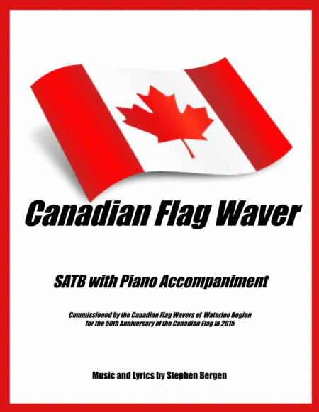 Canadian Flag Waver image number null
