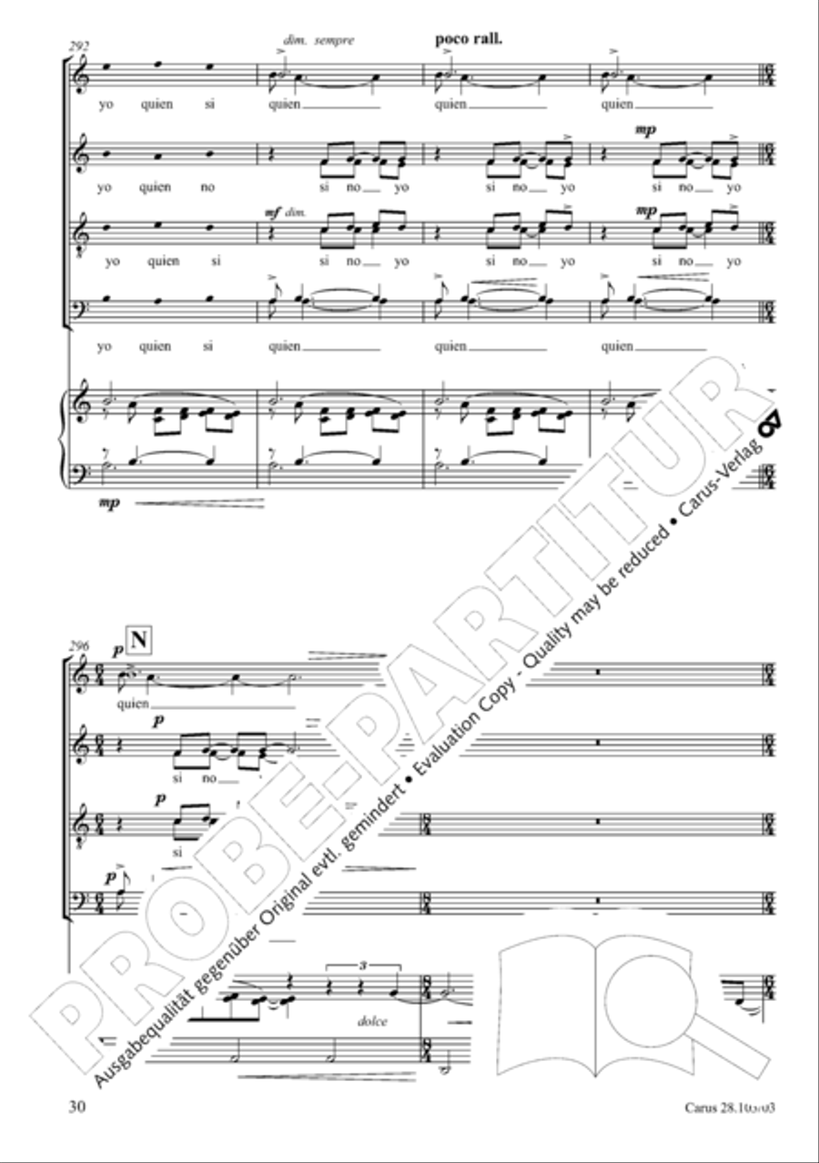 Water Water 4-Part scores gallery preview page 45
