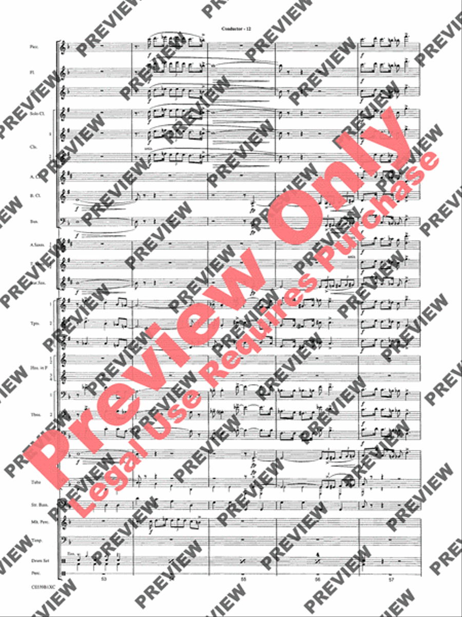 In the Miller Mood Concert Band scores gallery preview page 15