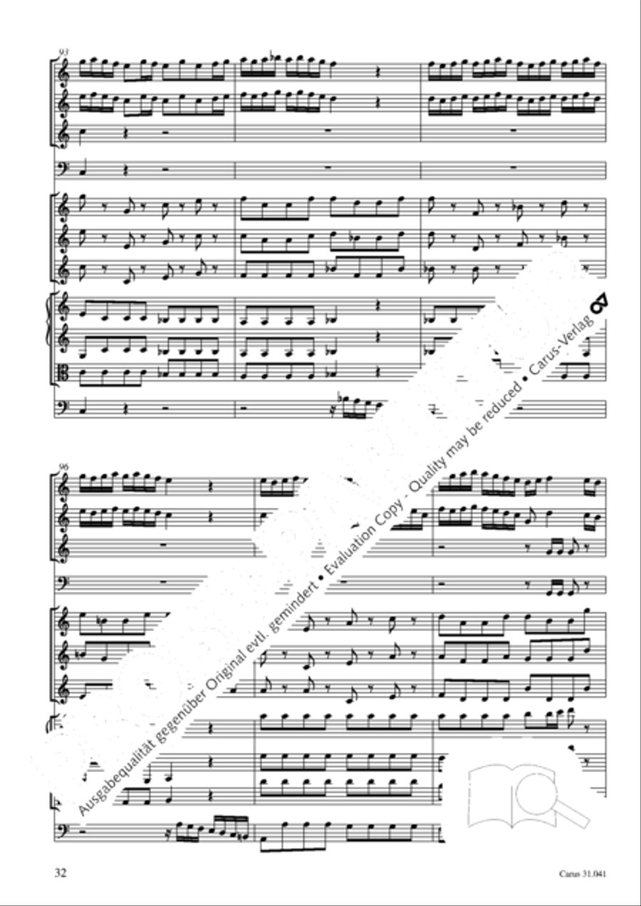 O Lord, we come to praise thee 4-Part scores gallery preview page 33