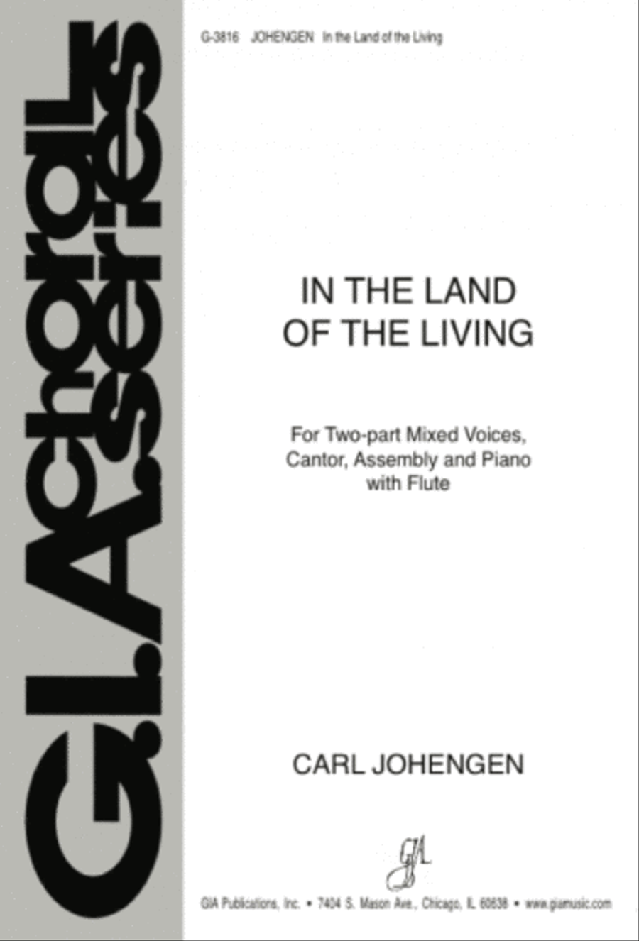 In the Land of the Living 2-Part scores gallery preview page 1