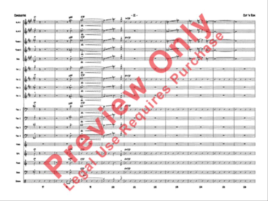 Cut 'n Run Jazz Ensemble scores gallery preview page 15