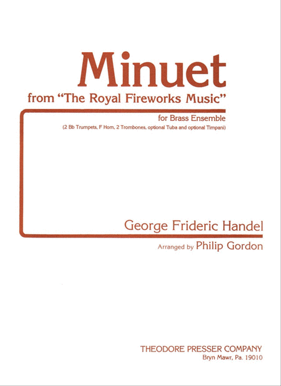 Minuet From 