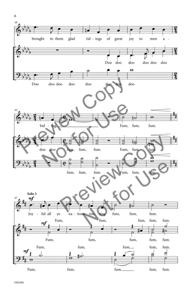 Fum, Fum, Fum SATB image number null