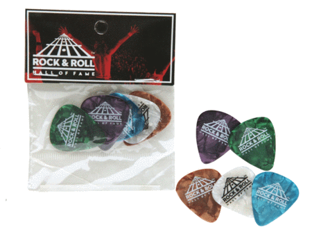 Rock and Roll Hall of Fame Guitar Picks 5-Pack