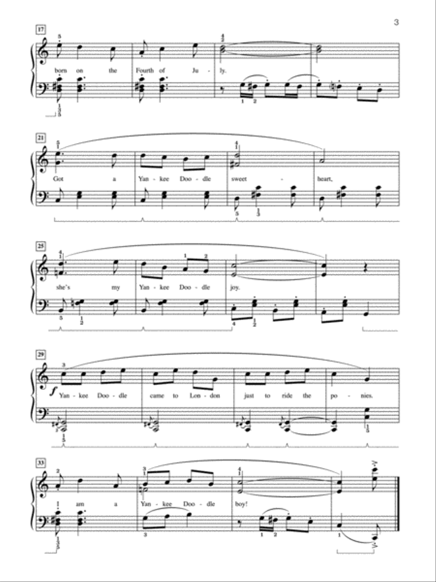 Famous & Fun Favorites, Book 5: 16 Appealing Piano Arrangements Piano Method scores gallery preview page 3