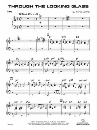Through the Looking Glass: Piano Accompaniment