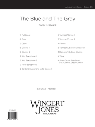 The Blue and The Gray - Full Score