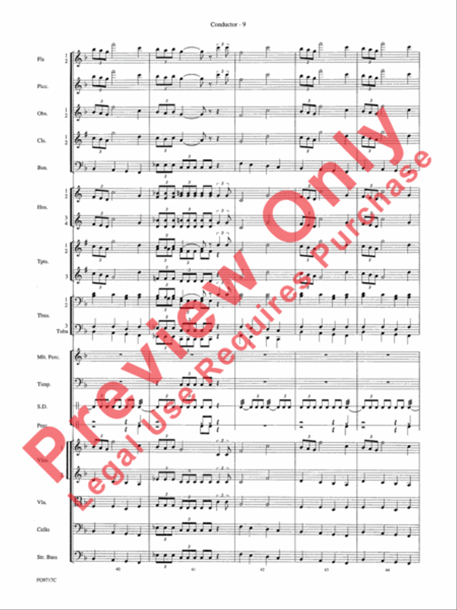 Star Wars (Main Theme) Star Wars (Main Theme) Full Orchestra scores gallery preview page 11
