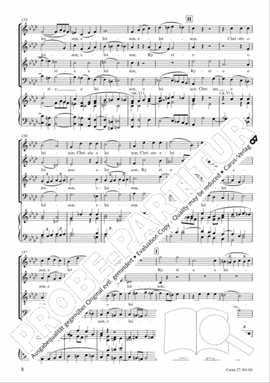 Requiem in F minor Requiem in F minor 4-Part scores gallery preview page 13