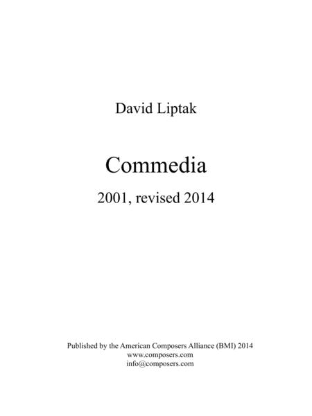 [Liptak] Commedia