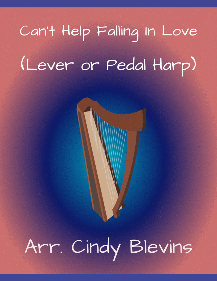 Can't Help Falling In Love Harp scores gallery preview page 1