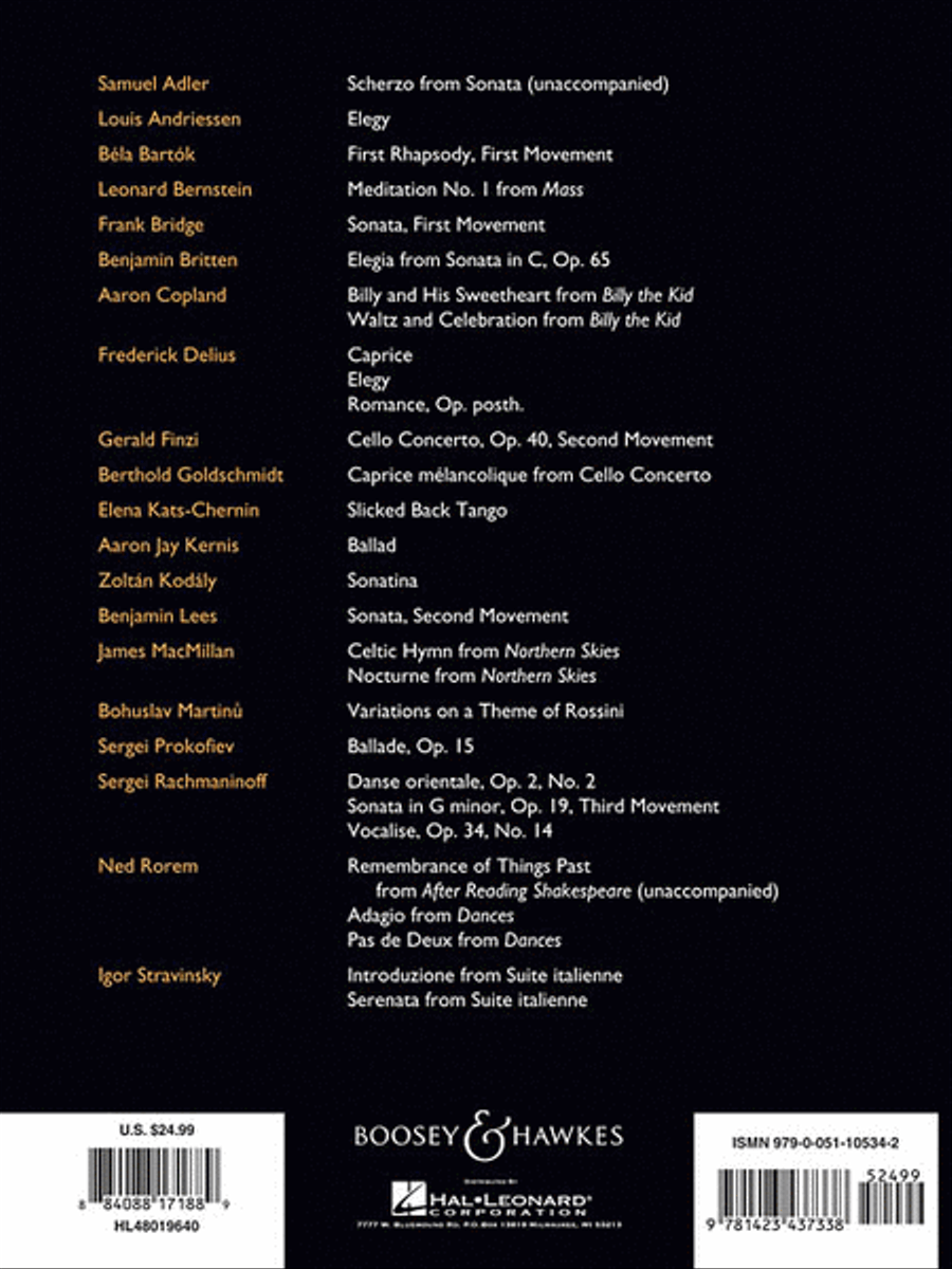 The Boosey & Hawkes Cello Anthology Cello scores gallery preview page 2