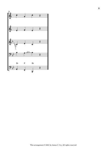 Ory's Creole Trombone for Brass Quintet image number null