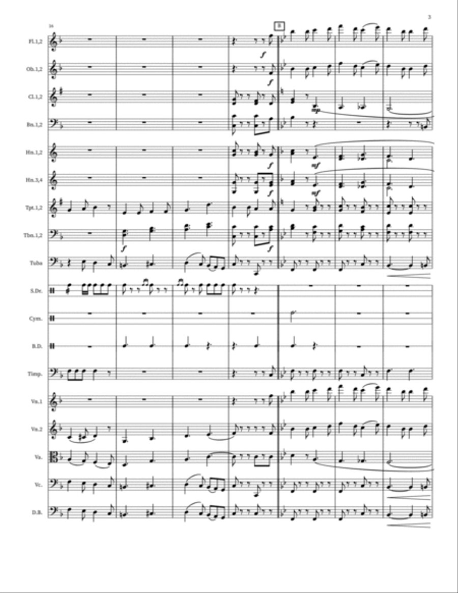 Christmas Finale Christmas Finale Bassoon scores gallery preview page 3