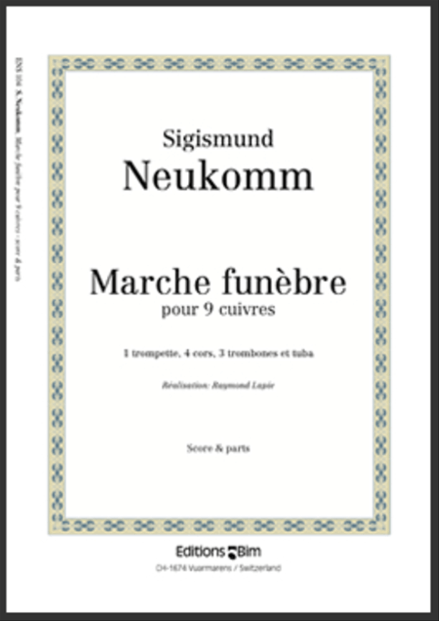 Marche Funèbre Brass Ensemble scores gallery preview page 1
