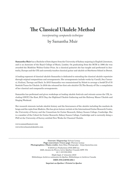 The Classical Ukulele Method
