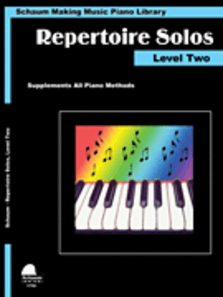 Book cover for Repertoire Solos Level Two