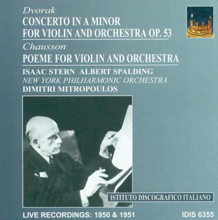 A. Dvorak: Violin Concerto O