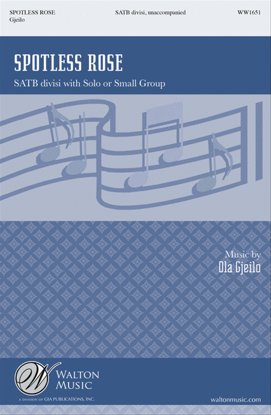 Spotless Rose Divisi scores gallery preview page 1