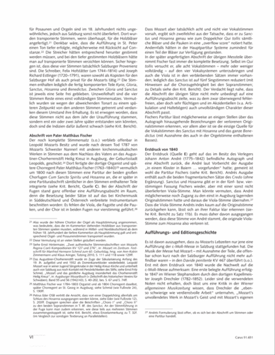 C Minor Mass, K. 427 (Missa in c KV 427) 4-Part scores gallery preview page 7