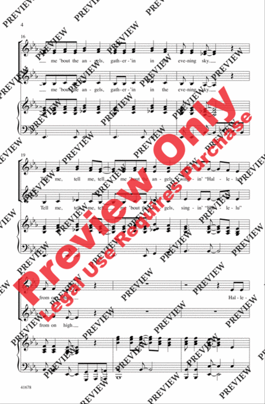 Tell Me, Tell Me! Tell Me, Tell Me! Women's Choir scores gallery preview page 4