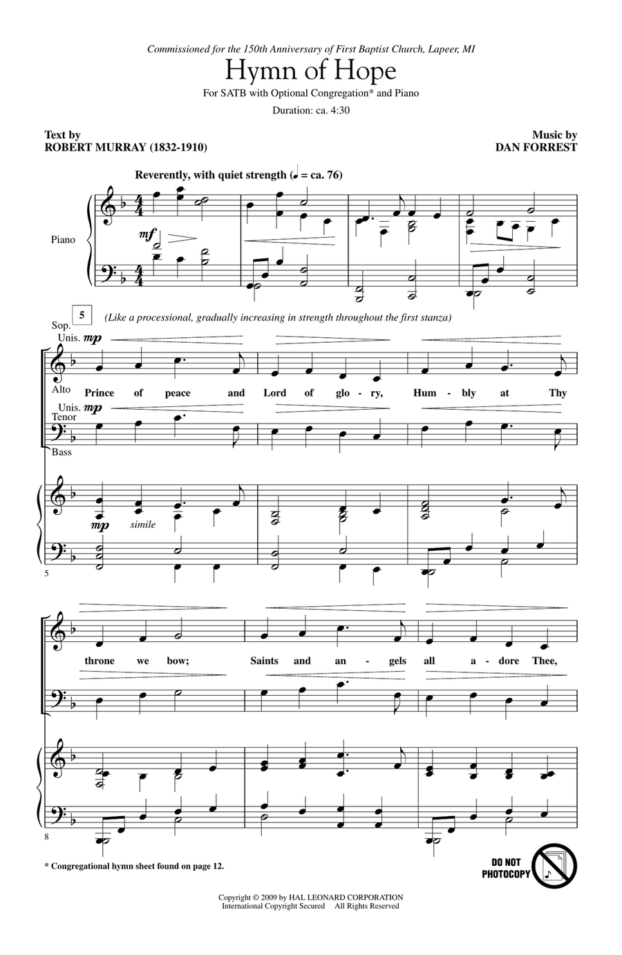 Hymn Of Hope