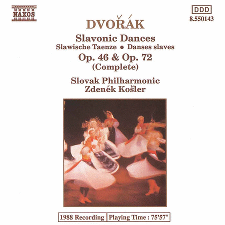 Slavonic Dances Opp. 46 & 72 image number null