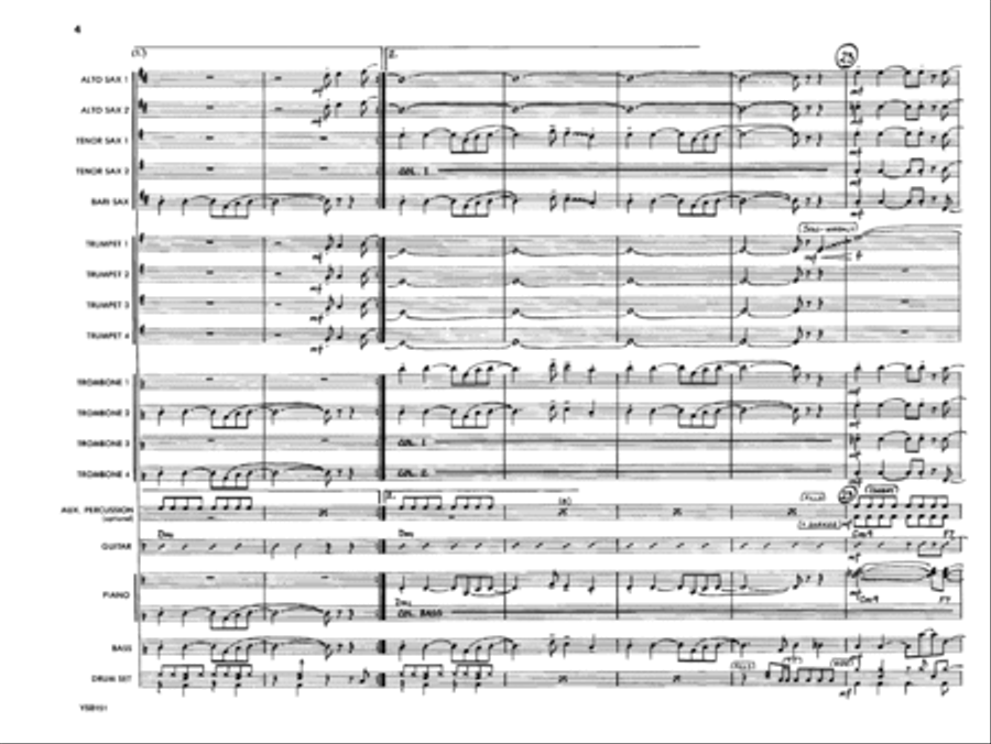 Gringo Jazz Ensemble scores gallery preview page 4