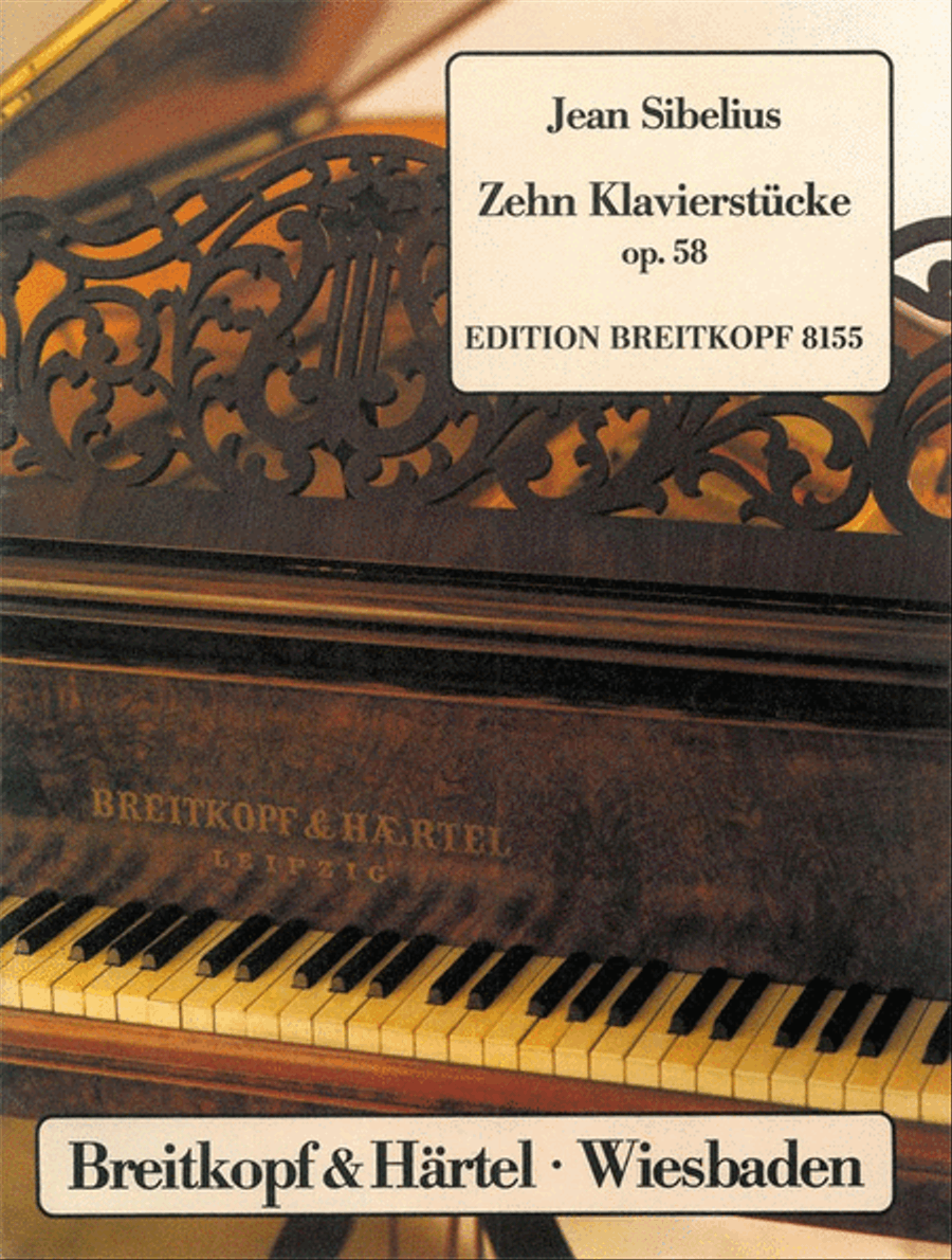 10 Piano Pieces Op. 58 10 Piano Pieces Op. 58 Piano Solo scores gallery preview page 1